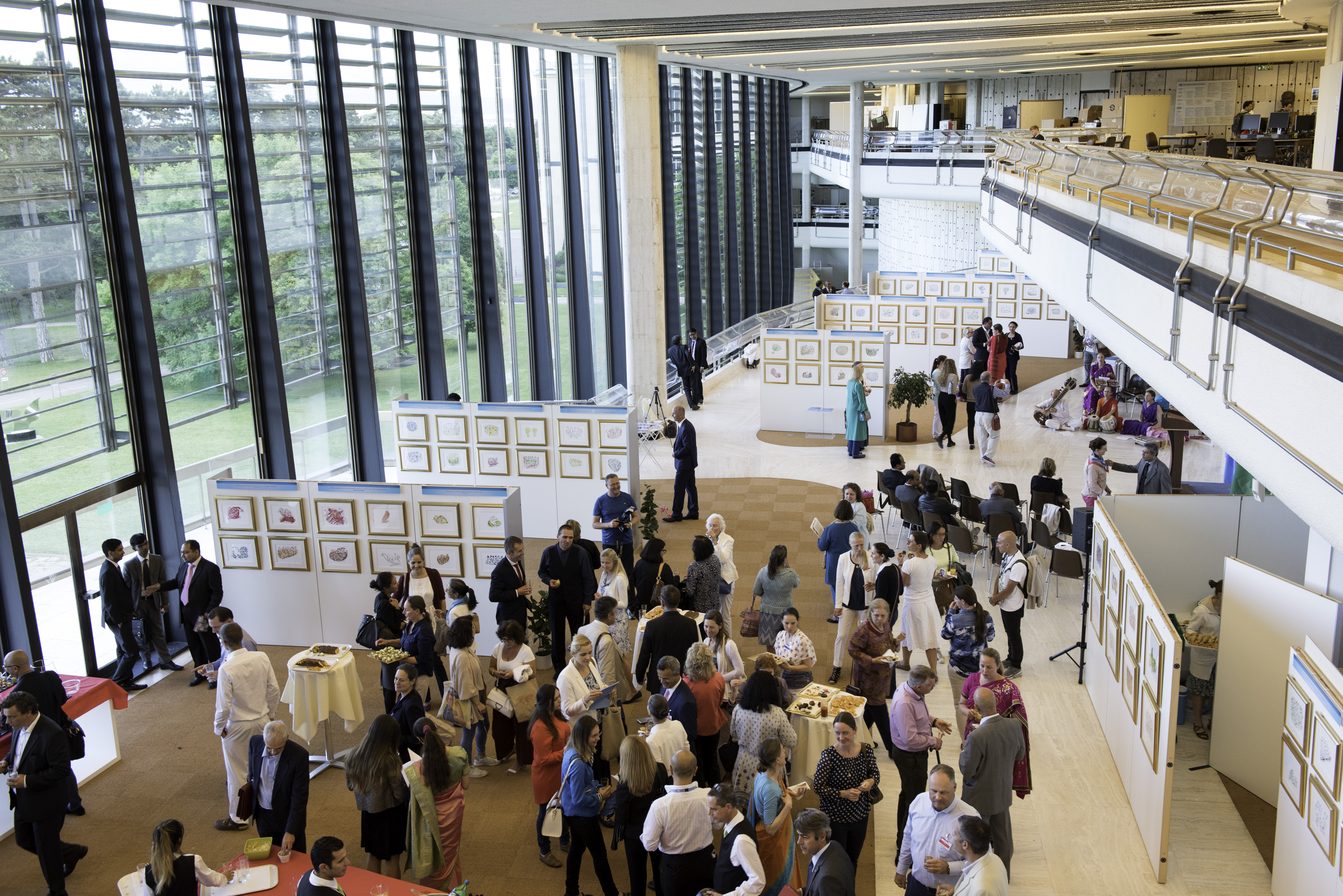 Paintings for World Peace and Harmony, UN Geneva, June 2017